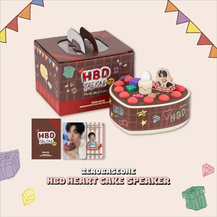 [BUNJANG] ZEROBASEONE Kim Taerae Birthday MD Speaker / 제로베이스원 김태래 생일 MD 케이크 스피커