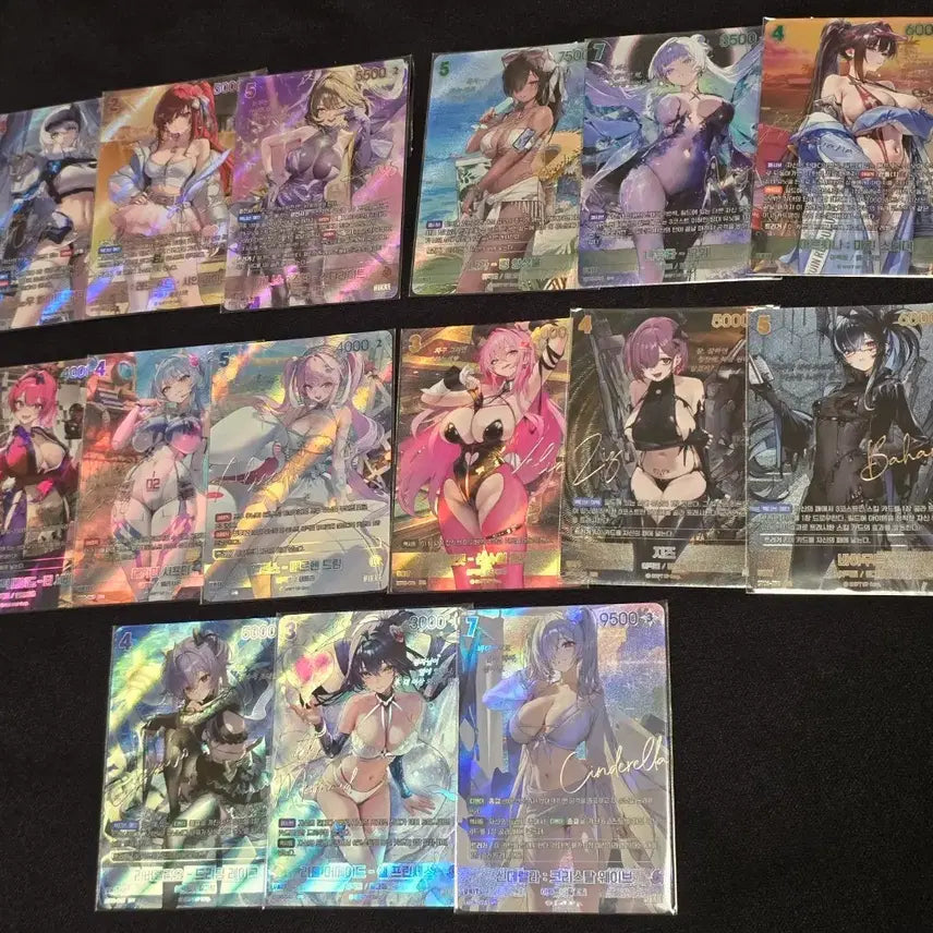 [BUNJANG] Niki Nikke Nibel Arena Series 8 Signed Complete Set (15 Cards) / 니케 니벨아레나 8탄 싸인 전종 15장