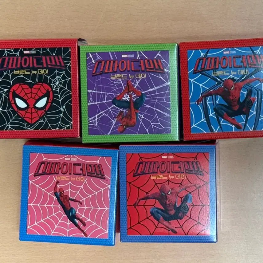 [BUNJANG] Marvel Spider-Man Brand New Day Happy Meal Set (5 Variants) / 마블 스파이더맨 브랜드 뉴데이 해피밀 2차 5종
