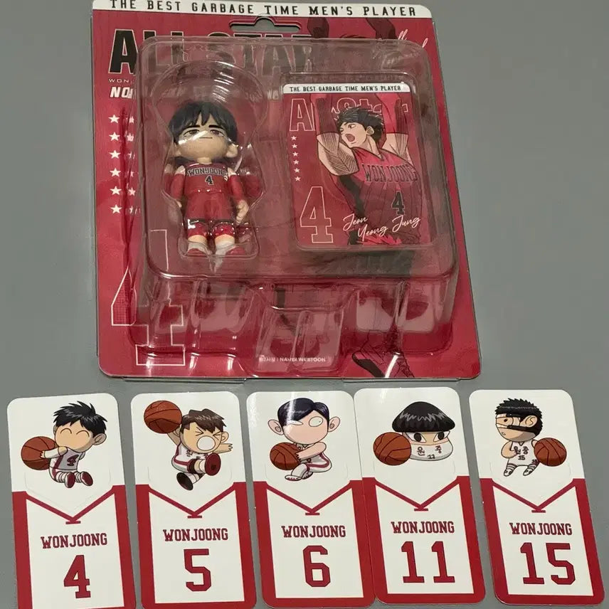 [BUNJANG] Garbage Time All-Star Figure Jeon Young-Joong (Sealed) / 가비지타임 갑타 올스타 피규어 전영중(미개봉)