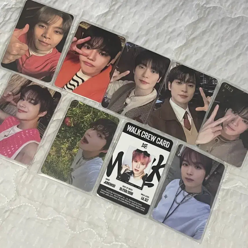 [BUNJANG] NCT 127 Johnny, Taeyong, Jaehyun, Jungwoo, Haechan Bundle Set Photocards / NCT 127 쟈니 태용 재현 정우 해찬 포토카드 일괄