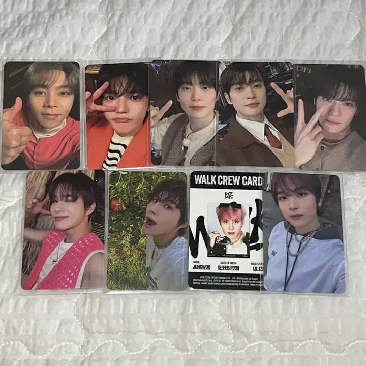 [BUNJANG] NCT 127 Johnny, Taeyong, Jaehyun, Jungwoo, Haechan Bundle Set Photocards / NCT 127 쟈니 태용 재현 정우 해찬 포토카드 일괄