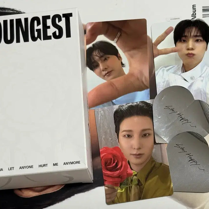 [BUNJANG] Young K Youngest Wallet Album Photocard Bundle Set / [포카+컨페티] 영케이 영기스트 월렛 앨범