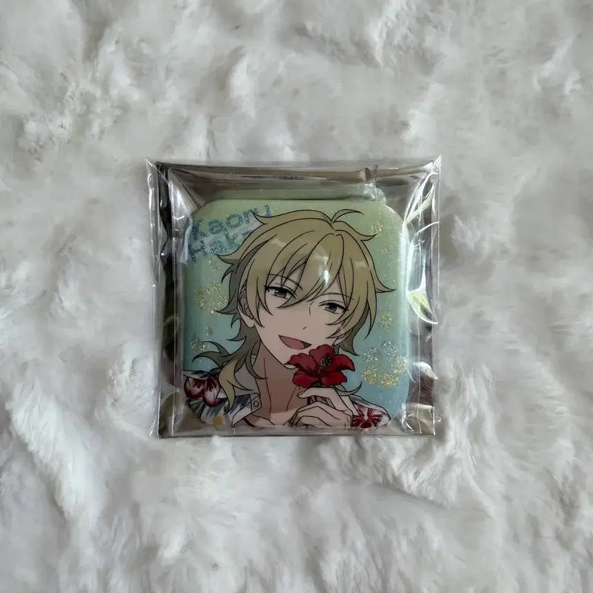 [BUNJANG] Ensemble Stars Hakaze Kaoru Starry Square Can Badge (3-Star) / 앙스타 별빛 사각 캔뱃지 하카제 카오루 언데드 중스타 3성 앙상블스타즈