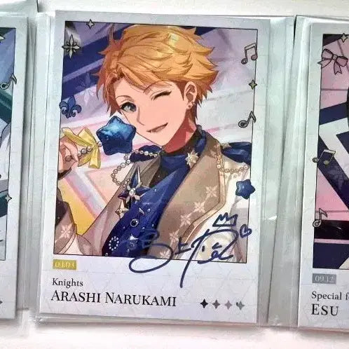 [BUNJANG] Ensemble Stars! Pop-Up Polaroid Set (Chiaki &amp; Arashi) / 앙스타 팝업 폴라로이드 치아키 아라시 에스