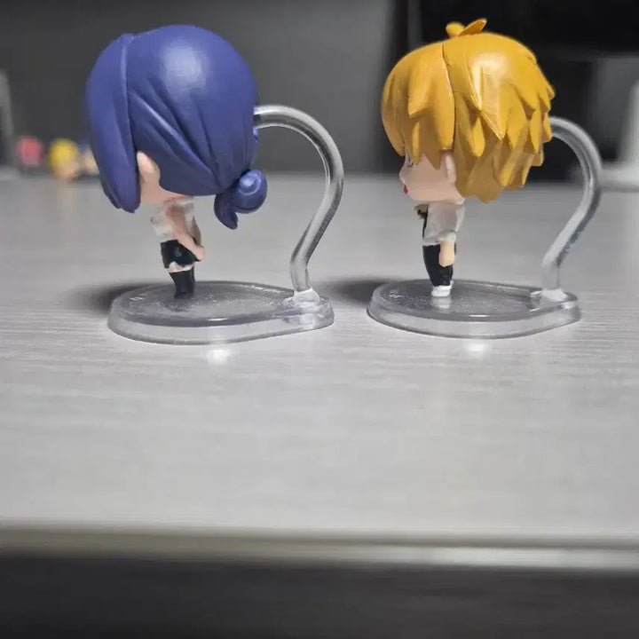 [BUNJANG] Chainsaw Man Denji &amp; Reze Standing Gacha Figure Bundle Set / 덴지,레제 스텐딩 가챠 일괄