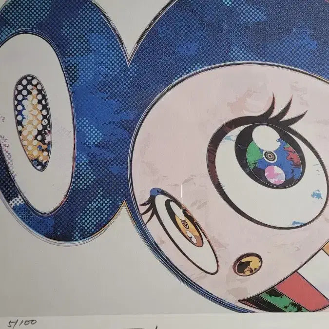 [BUNJANG] Takashi Murakami Print Edition Framed Art / 무라카미 다카시 그림액자 판화 에디션