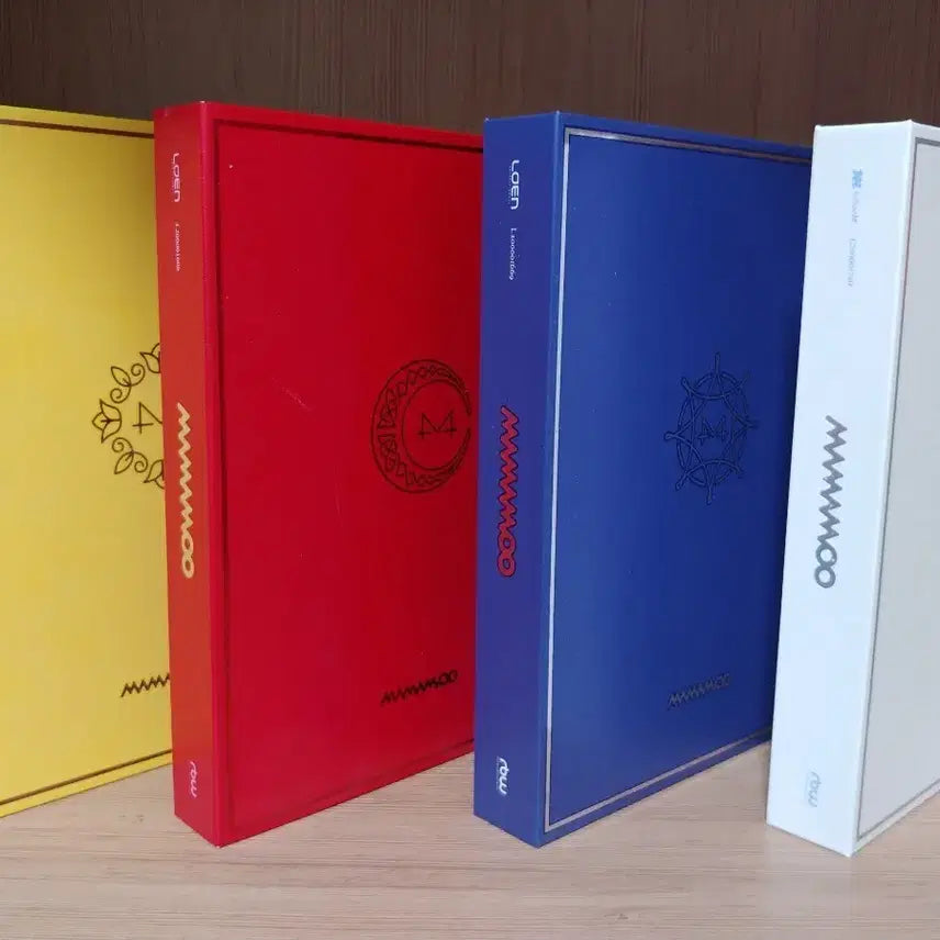 [BUNJANG] MAMAMOO Four Seasons Four Colors Album Bundle Set / [판매] 마마무 포시즌 포컬러 앨범 일괄