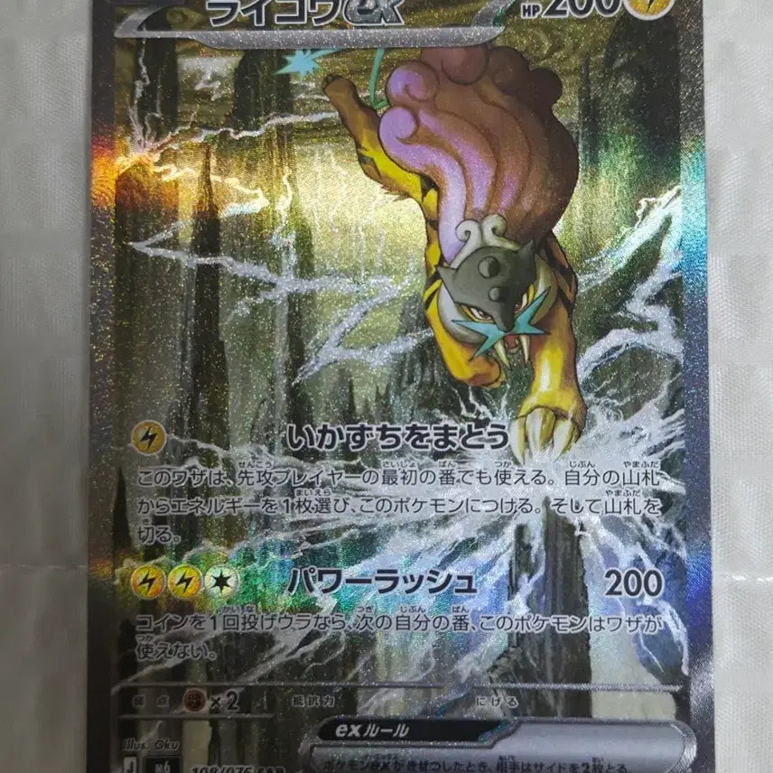 [BUNJANG] RAIKOU SAR Graded Card / 일판 라이코 SAR 등급용