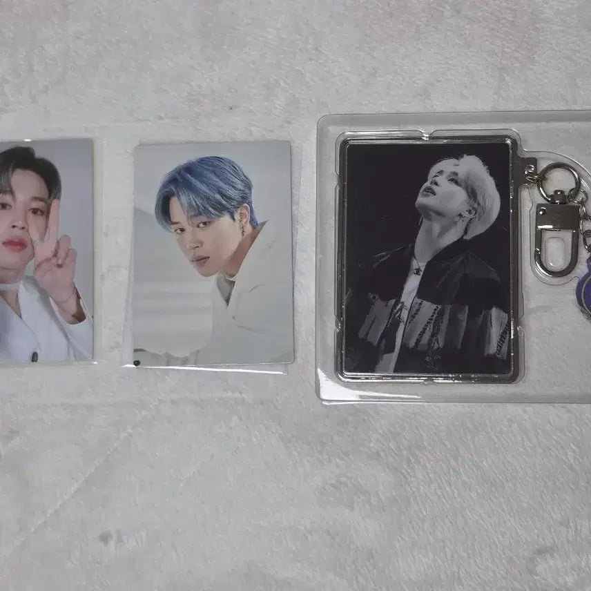 [BUNJANG] BTS Jimin Bang Bang Con Keyring Photocard Holder Set / BTS 지민 방방콘 키링 포카 홀더 세트