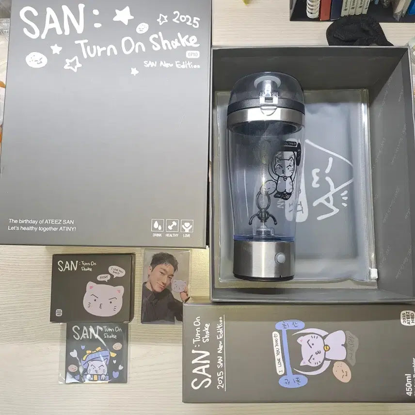 [BUNJANG] ATEEZ Choi San 2025 Birthday MD Photocard / 2025 에이티즈 최산 생일 엠디