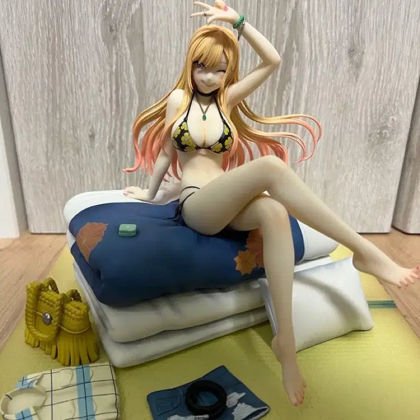 [BUNJANG] Aniplex Bishoujo Figure Kitagawa Marin Swimsuit Ver. / 택포,희귀매물)ANIPLEX 그비돌 키타가와 마린 수영복 Ver. 피규어 팝니다