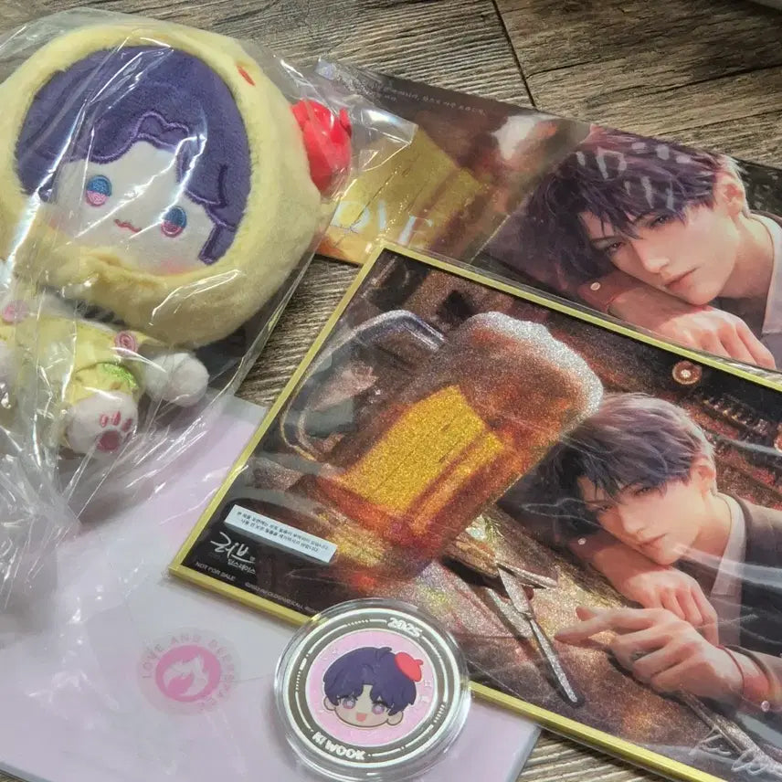 [BUNJANG] Love &amp; Deep Space Kiwook VIP Bundle Set / 25년 럽딥 Vip 기욱 일괄 러브앤딥스페이스