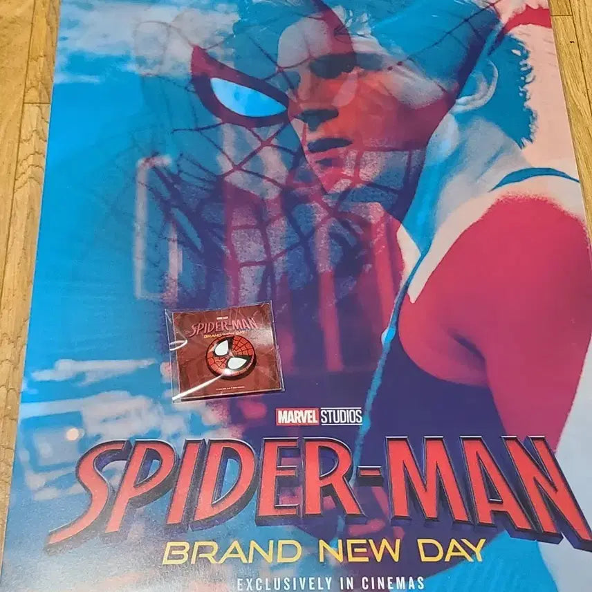 [BUNJANG] Spider-Man 3 A3 Poster + Badge Bundle / 스파이더맨 듀얼 포스터+뱃지 일괄판매합니다!