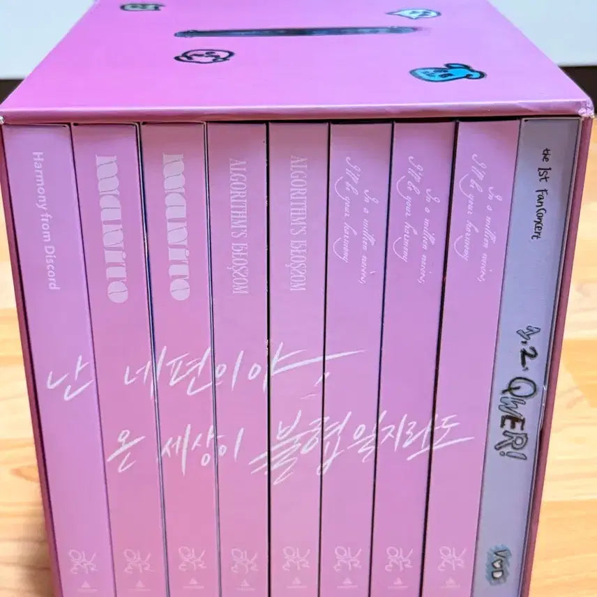 [BUNJANG] QWER 1st Fan Concert VOD Set Unsealed A-Grade / Qwer vod세트 단순개봉 A급