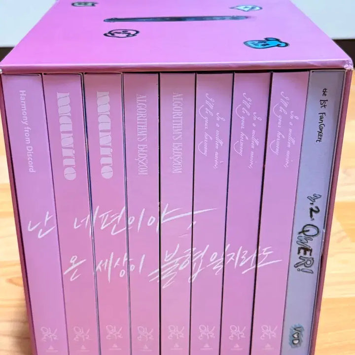 [BUNJANG] QWER 1st Fan Concert VOD Set Unsealed A-Grade / Qwer vod세트 단순개봉 A급