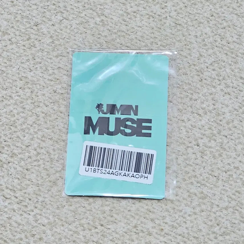 [BUNJANG] BTS Jimin MUSE KakaoTalk POB Photocard (Sealed) / [미개봉] BTS 방탄 지민 MUSE 카카오톡 특전 포카