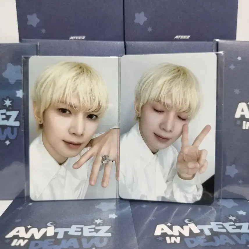 [BUNJANG] ATEEZ Yeosang Aniteez in Dejavu Lucky Draw Photocard Set / 에이티즈 여상 5만원 10만원 특전 포카 세트 Aniteez in Dejavu 애니티즈