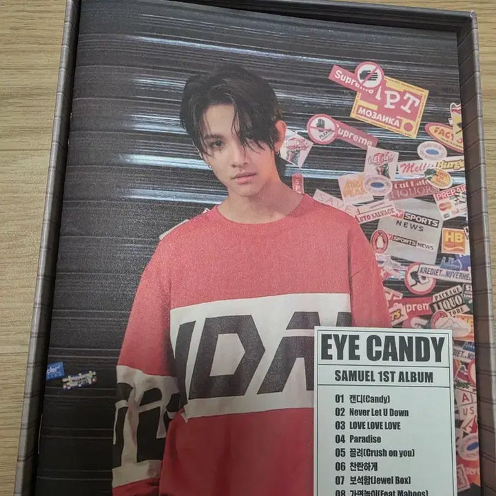 [BUNJANG] Samuel EYE CANDY Album / 사무엘 EYE CANDY앨범 판매합니다