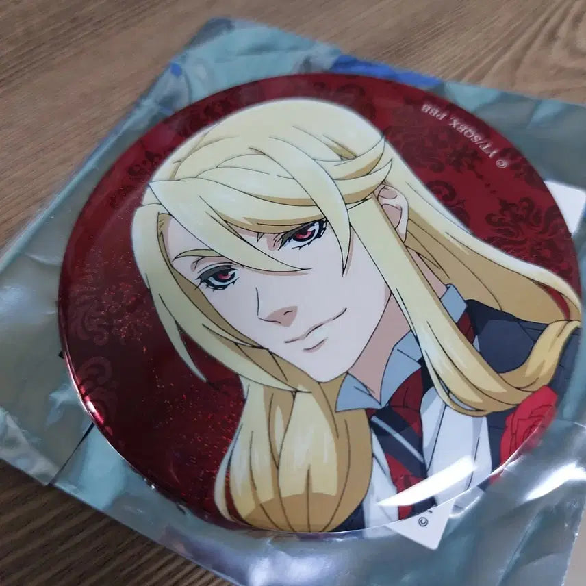 [BUNJANG] Black Butler Redmond Big Can Badge / 흑집사 레드몬드 빅 캔뱃지