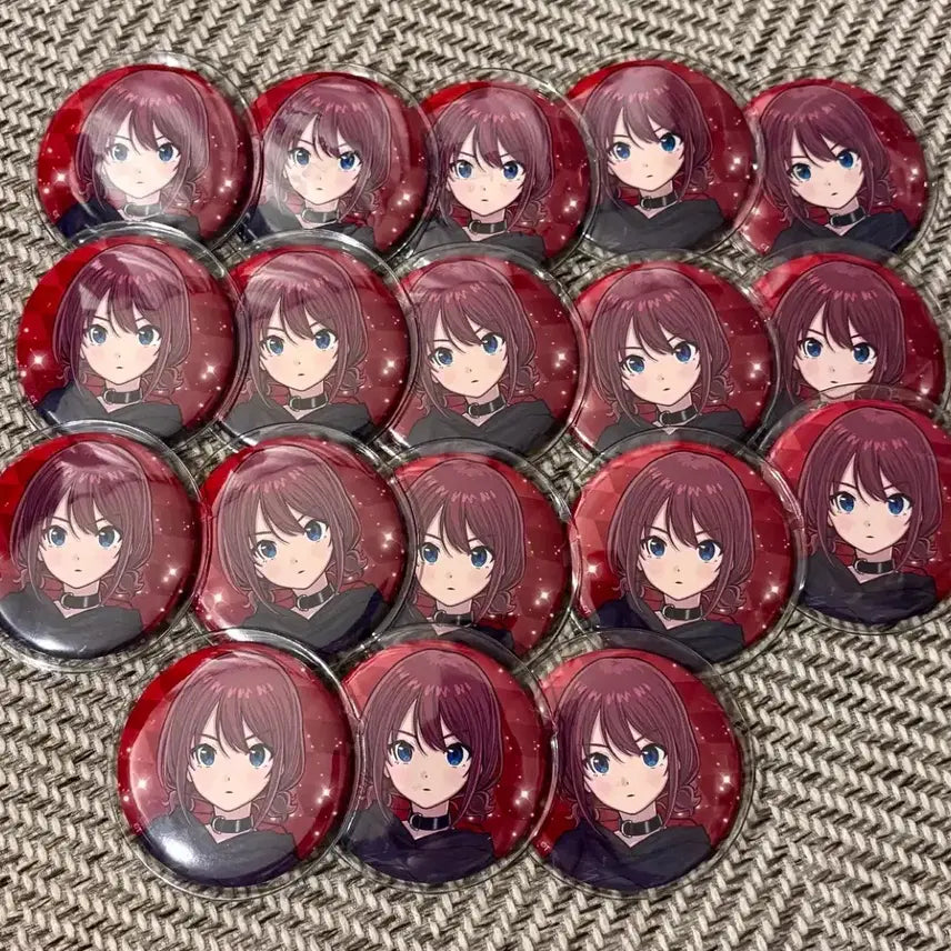 [BUNJANG] Girls Band Cry Seri Nina Can Badge Bundle Set (18 pcs) / 걸즈밴드크라이 이세리 니나 캔뱃지 18개 일괄 코스파 이타백