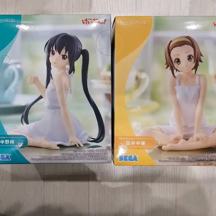 [BUNJANG] K-On! 4-Piece Set Mio, Azusa, Yui, Ritsu Figures / 케이온 4종 미오 아즈사 유이 리츠