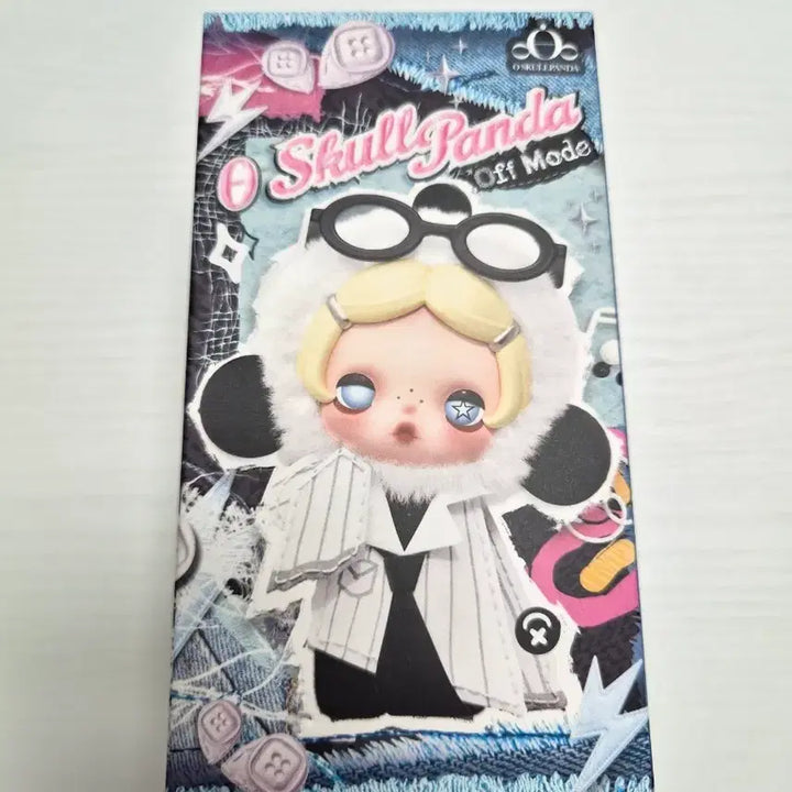 [BUNJANG] POP MART Skullpanda Off Mode Keychain Doll / 팝마트 스컬판다 오프모드 off mode 키링 인형hit snooze