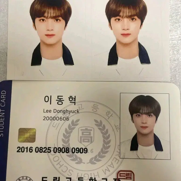 [BUNJANG] Dream High School Haechan Student ID Card Case / 드림고등학교 해찬 비공굿