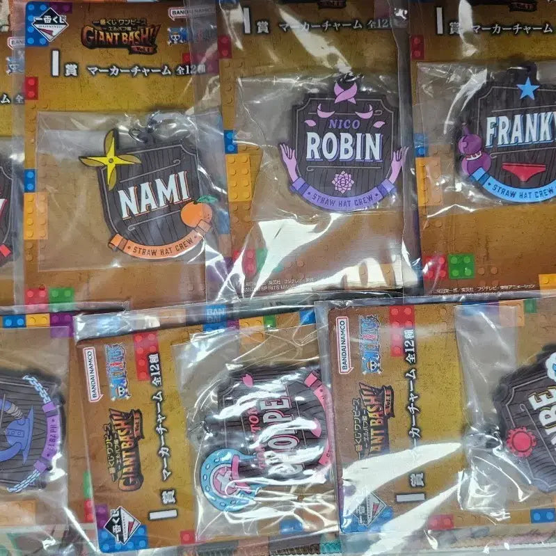 [BUNJANG] Ichiban Kuji One Piece Elbaf Prize I Marker Charms Bundle Set / 제일복권 원피스 엘바프 I상 일괄