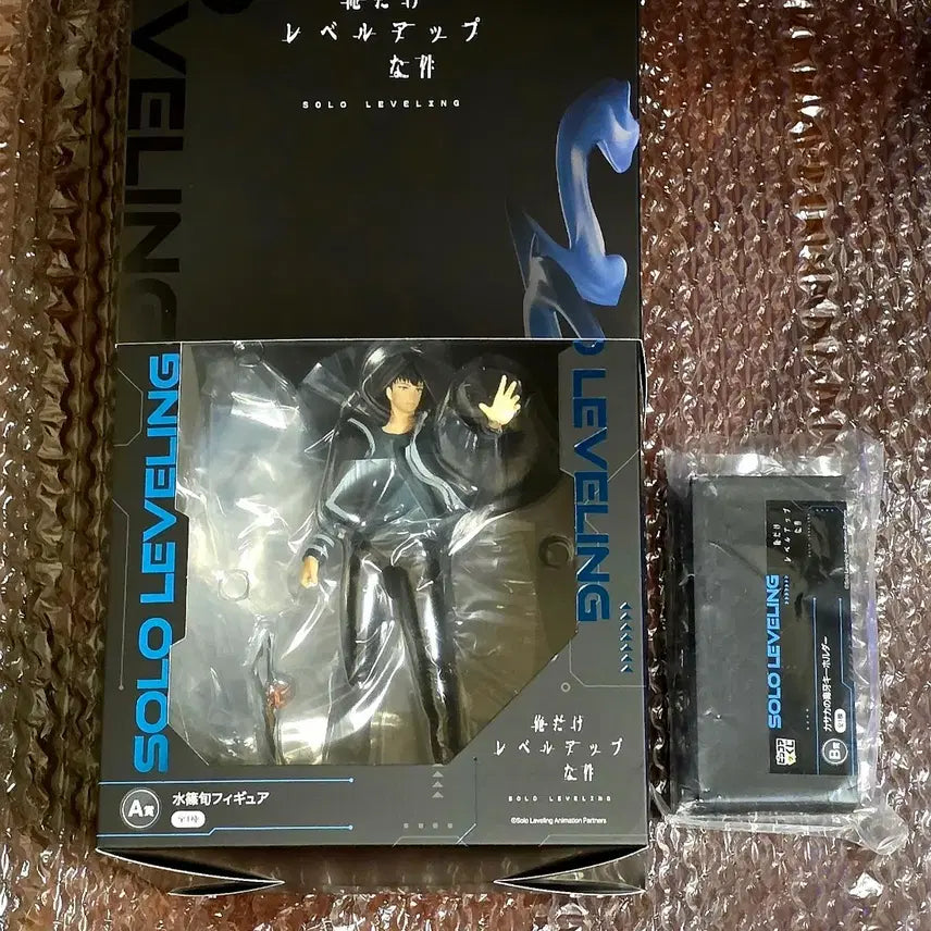 [BUNJANG] Solo Leveling Pika Kuji A Prize Sung Jinwoo Figure &amp; B Prize Kasa Ka&