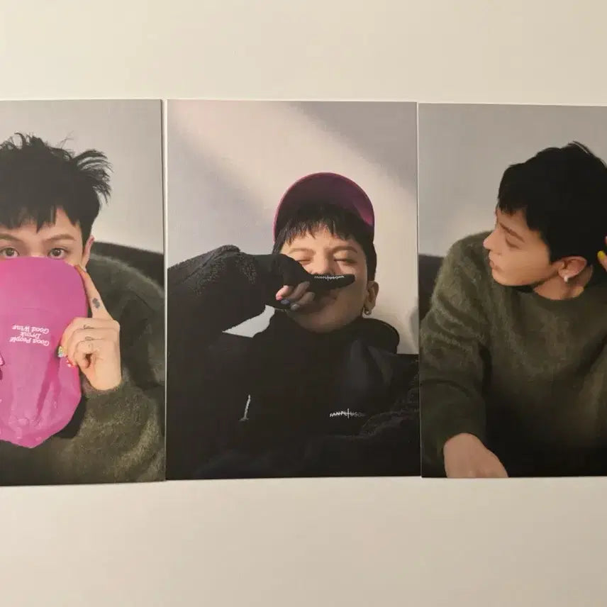 [BUNJANG] G-Dragon Postcard Family Kit / GD POSTCARD FAM KIT