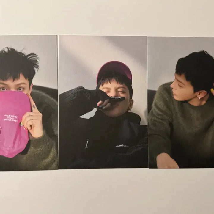 [BUNJANG] G-Dragon Postcard Family Kit / GD POSTCARD FAM KIT