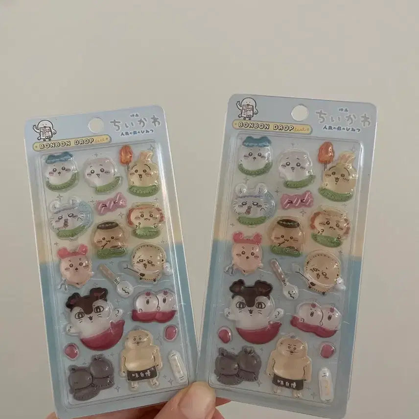 [BUNJANG] Chiikawa Mermaid Island Special Edition Bonbon Sticker / 당일배송) 치이카와 먼작귀 인어섬의 비밀 봉봉 드롭 씰 스티커 영화 극장판 입장 특전 2탄