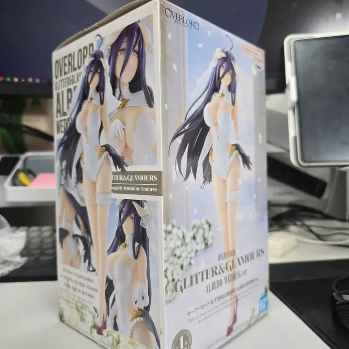 [BUNJANG] Banpresto Overlord Albedo Glitter &amp; Glamours Wedding Ver. Figure (Unsealed) / 개봉]반프레스토 오버로드 알베도 글리터&amp;글래머러스 웨딩 ver. 피규어