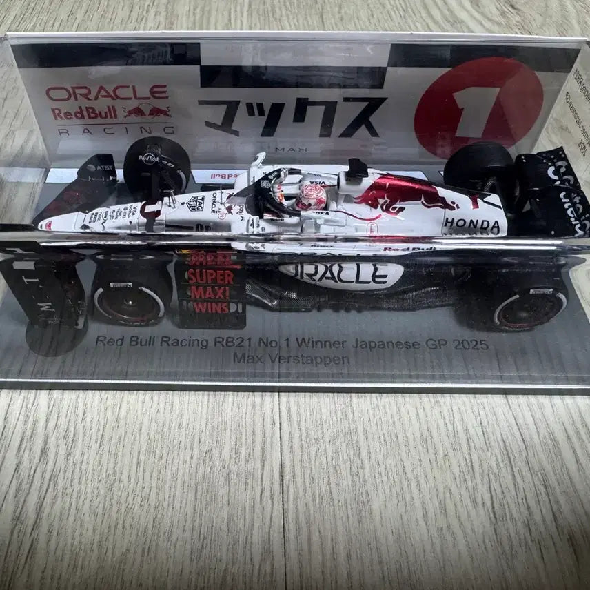 [BUNJANG] Red Bull Max Verstappen 1:43 Scale Model / 레드불 막스 베르스타펜 1:43