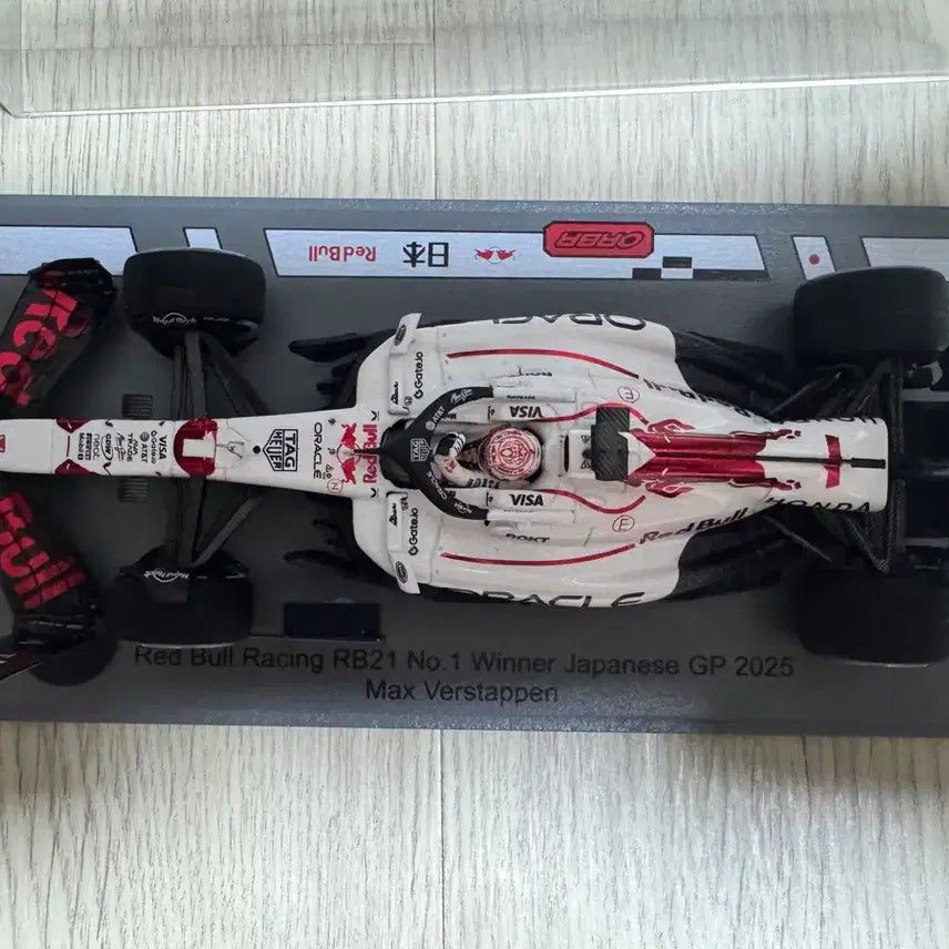 [BUNJANG] Red Bull Max Verstappen 1:43 Scale Model / 레드불 막스 베르스타펜 1:43
