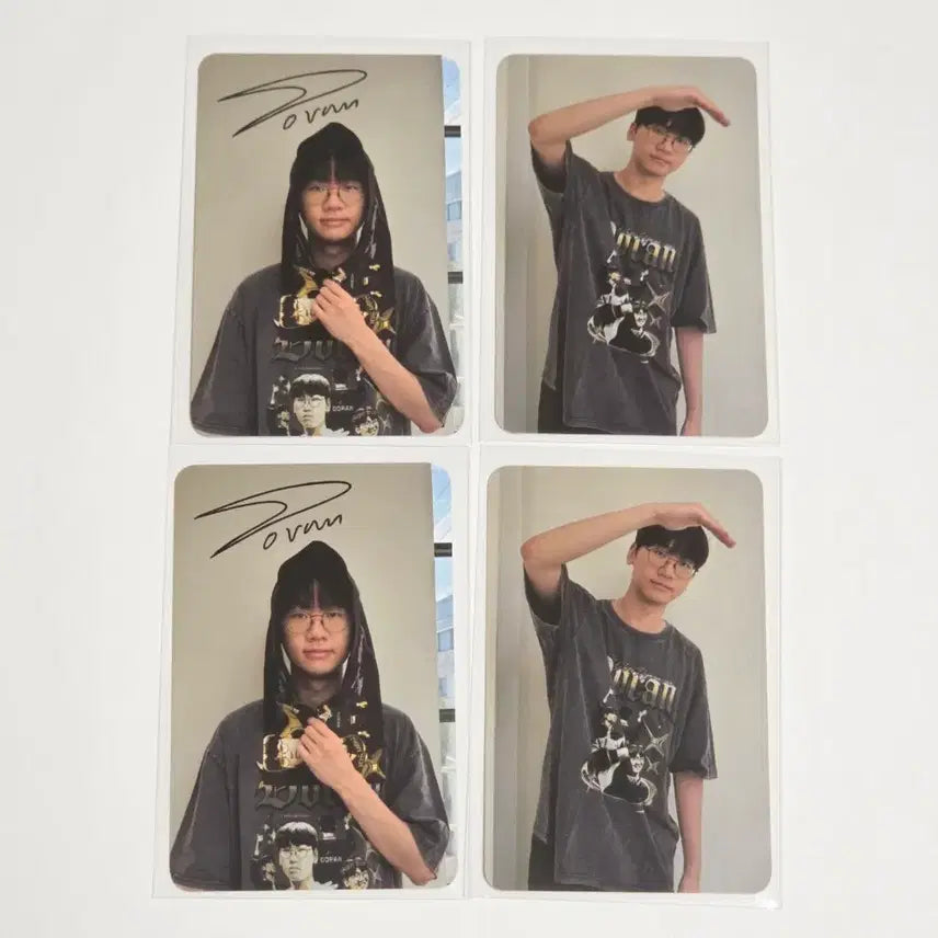 [BUNJANG] T1 Doran Lucky Draw Photocard Set / T1 티원 홈그라운드 홈그 5만원 특전 토요일 + 일요일 도란 doran 포카 판매
