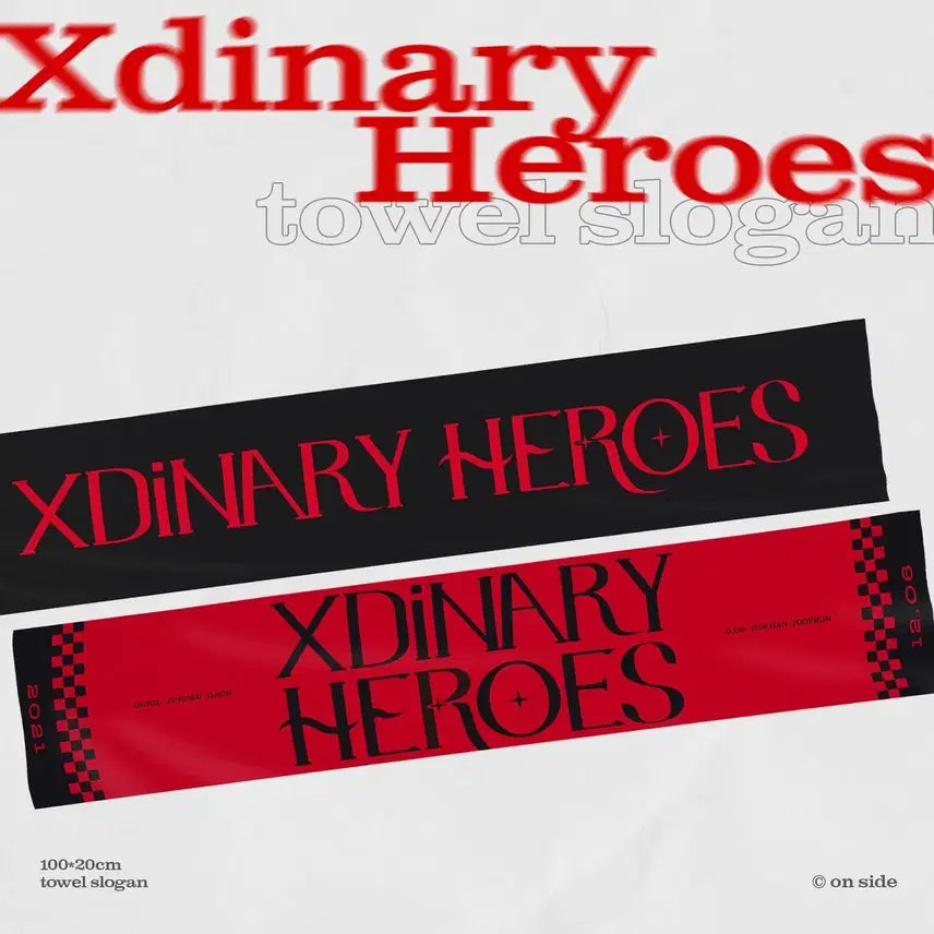 [BUNJANG] Xdinary Heroes Cooling Slogan (Unofficial) / 엑디즈 쿨링 슬로건 (비공굿)