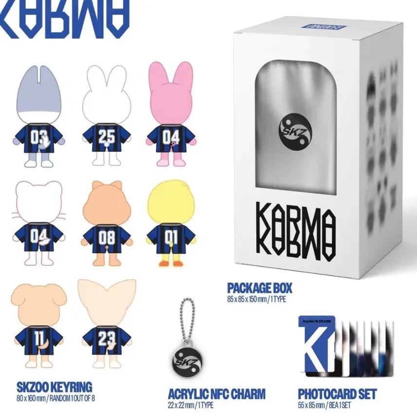 [BUNJANG] Stray Kids SKZOO Karma Album Wolf Chan Plush / 스트레이키즈 스키주 카르마앨범 울프찬 양도합니다