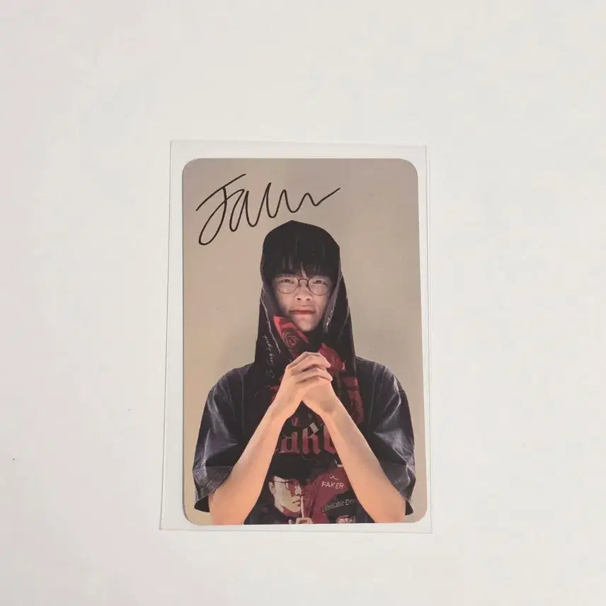 [BUNJANG] T1 Faker Home Ground Exclusive Photocard / T1 티원 홈그라운드 홈그 5만원 특전 토요일 페이커 faker 포카 판매