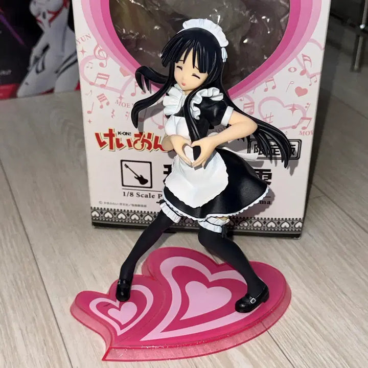 [BUNJANG] K-ON Mio Maid Moe Moe Kyun Limited Edition Figure / [박스O] 케이온 미오 메이드 모에모에큥 한정판 피규어
