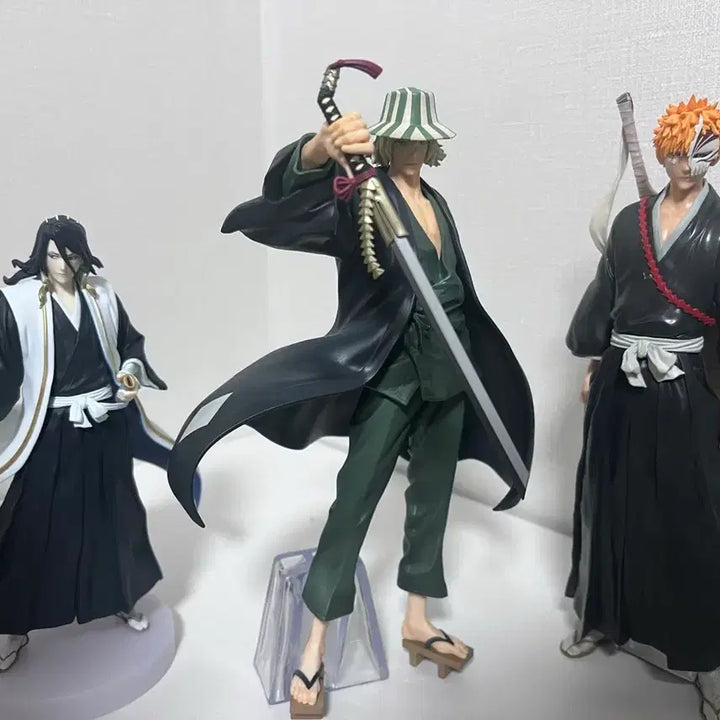 [BUNJANG] Bleach Pop Parade Kisuke, Urahara, Ichigo, Byakuya Figure Set / 블리치 피규어 키스케 라원 이치고 라원 팝업퍼레이드 바쿠야