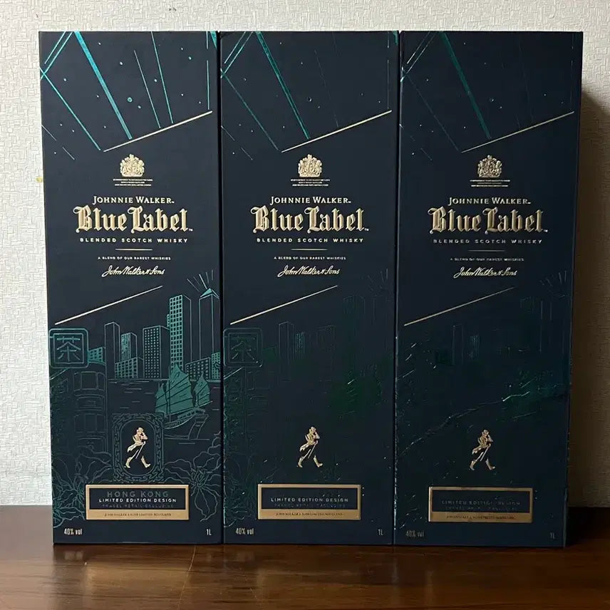 [BUNJANG] Johnnie Walker Blue Label Hong Kong Empty Bottle / 조니워커 블루라벨 홍콩 공병