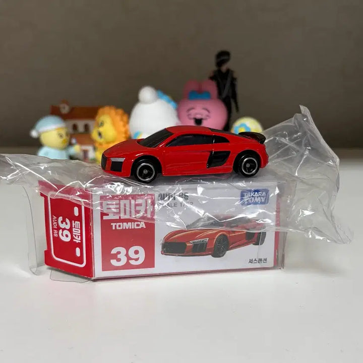 [BUNJANG] Tomica Audi R8 Red Diecast Car / 토미카 39 아우디 R8 레드 미니카 다이캐스트