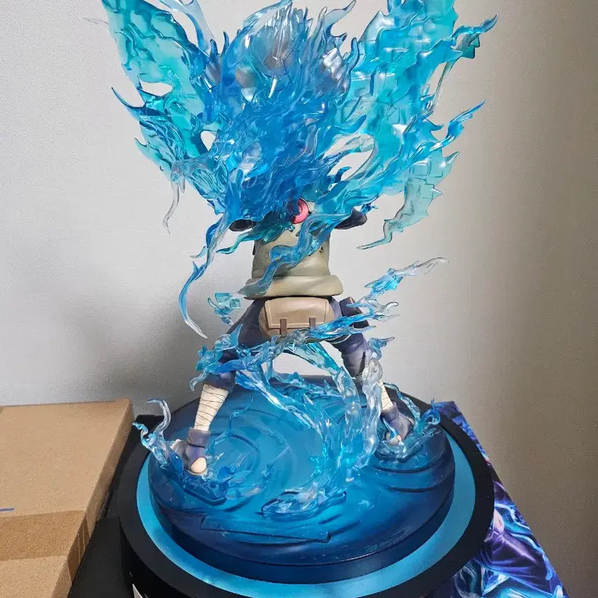 [BUNJANG] MegaHouse GEM Kakashi Susanoo Figure with LED Base / 메가하우스 gem 나루토 카카시 스사노오 피규어 (LED 베이스 O)