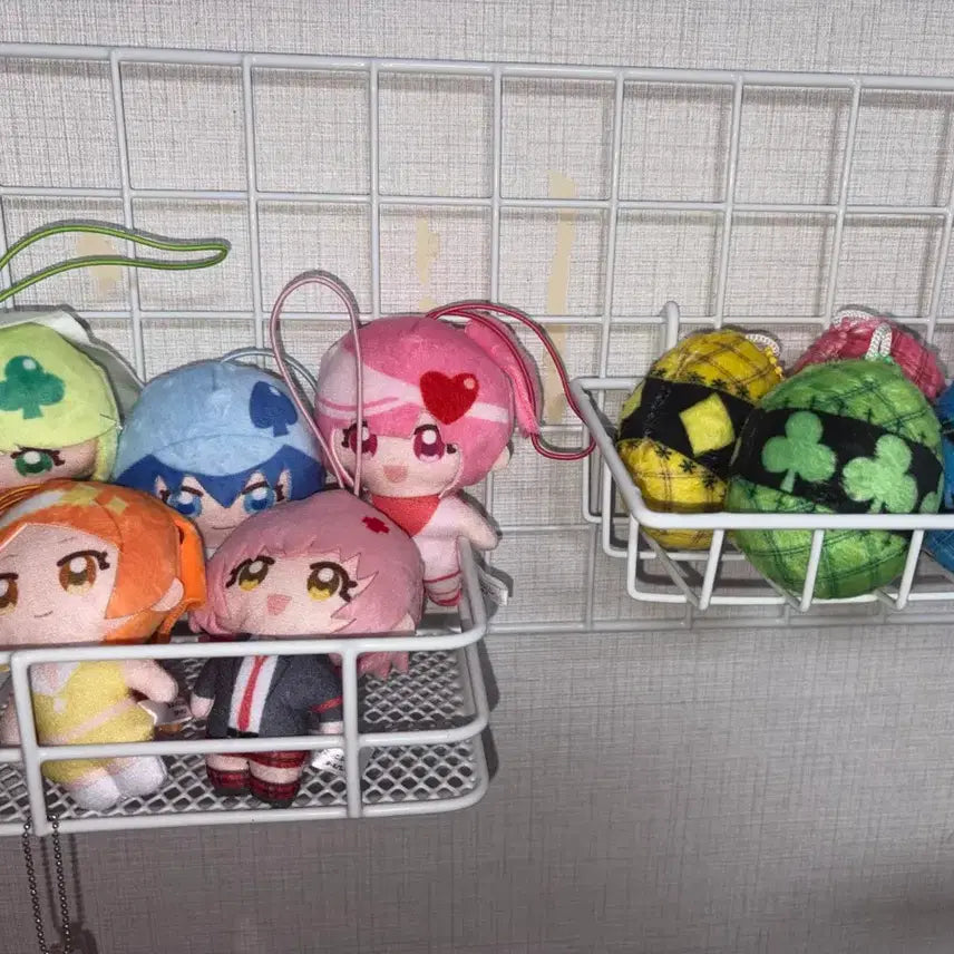 [BUNJANG] Shugo Chara! Plush Doll Guardian Egg Keyring Set / 캐릭캐릭체인지 누이 인형 수호알 키링 세트