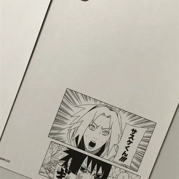 [BUNJANG] Naruto Jump Shop Official Metallic Postcard Bundle (Naruto, Sasuke, Sakura) / 나루토 점프샵 공식 메탈릭 엽서 일괄 (나루토/사스케/사쿠라)