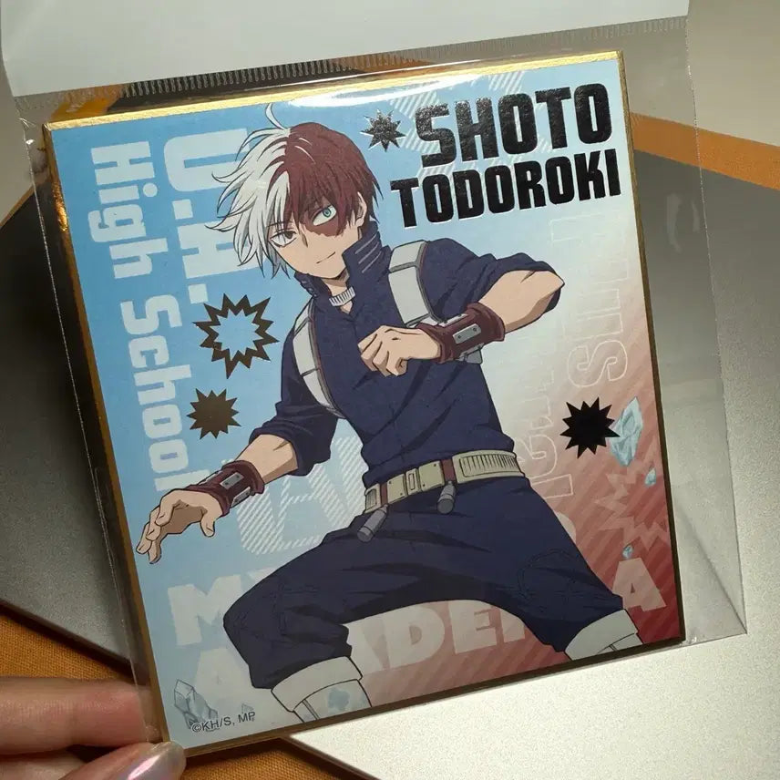 [BUNJANG] My Hero Academia Shoto Todoroki Shikishi (Sealed) / 미개봉 나히아 히로아카 토도로키 쇼토 색지 나의 히어로 아카데미아