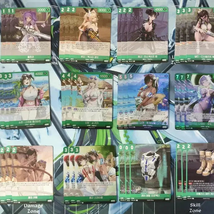 [BUNJANG] Deck Source BT08 Nibel Arena Green Deck (Includes Leader Card) / [덱소스] BT08 니벨아레나 녹색 덱소스 (리더카드 포함)