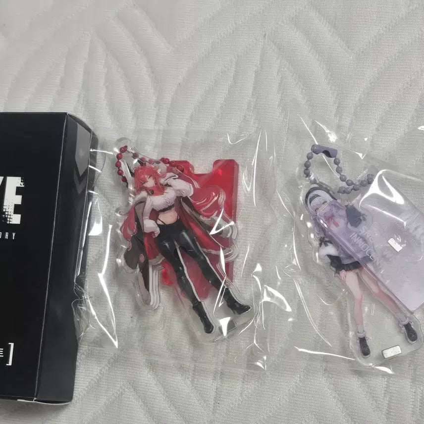[BUNJANG] Nihil Accel Red Hood Snow White Acrylic Keychain Bundle Set / 니케 아크릴 키링 두찜 콜라보 레드후드 스노우 화이트 스화 레후